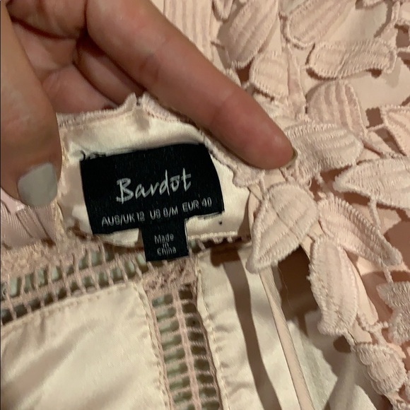 pink bardot dress - Picture 3 of 4